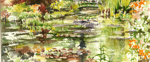 Giiverny, Monet's Bridge